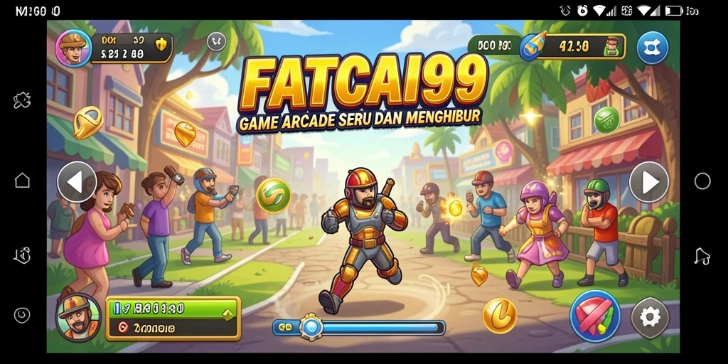 Tampilan gameplay seru dan interaktif dari FATCAI99.